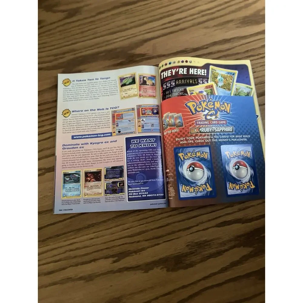 Nintendo Power Issue 170 F-Zero GX Cover Dragon Ball Z Poster + Pokemon Cards